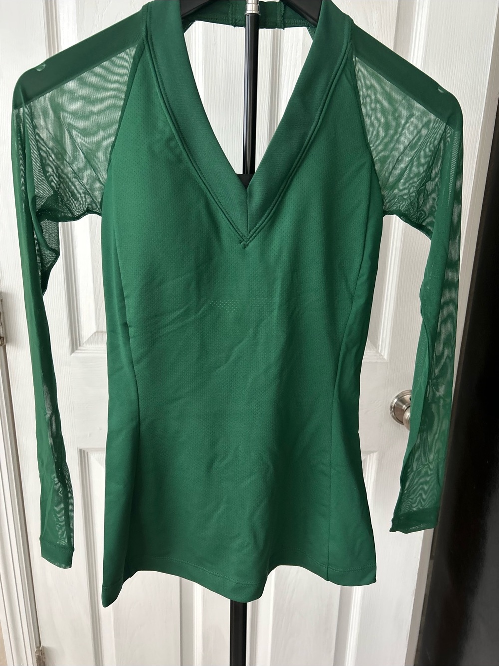 Official NFL Team Apparel x All Sport Couture New York Jets Women's Halter Vneck